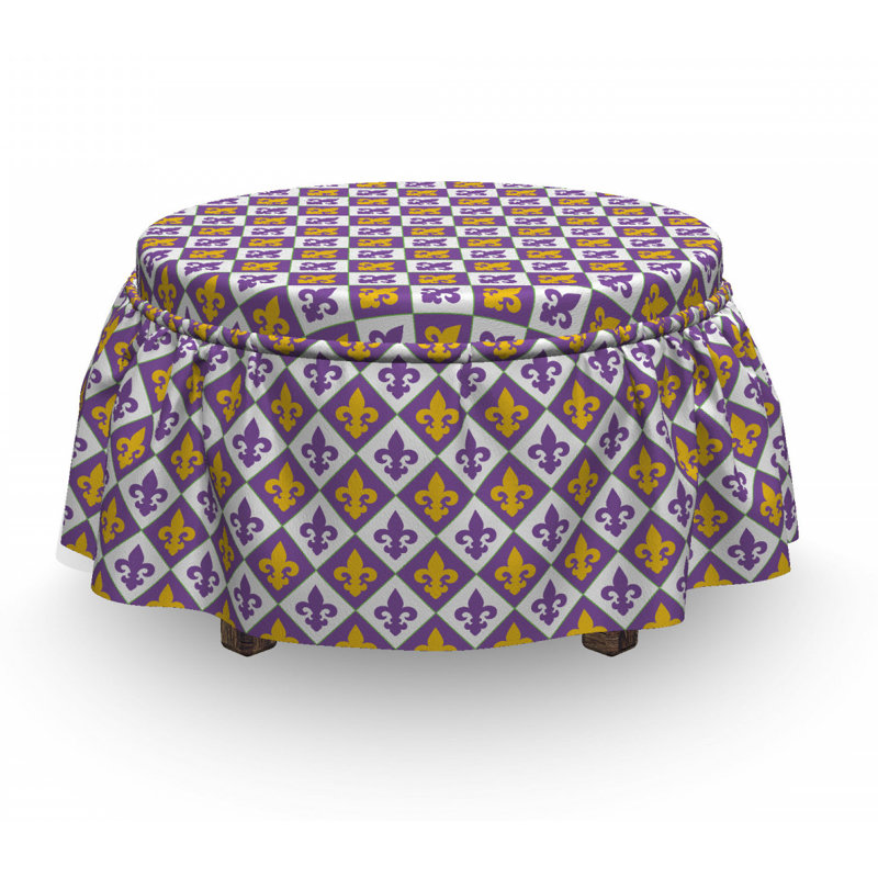 Housse pour royal repose-pieds rhombus vif