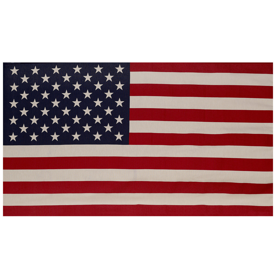 Double Sided 5.5'' H x 8.5'' W Polyester House Flag Valley Forge Flag