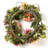 Faux Peony Polyester 24'' Wreath