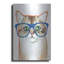 Art mural en métal Trinx «Bespectacled Pet 2» par Melissa Averinos-248239533