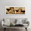 The Two Angels by Raphael - Floater Frame Panoramic Painting on Canvas-947732195-947732190
