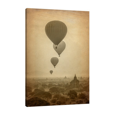 «Hot Air Balloon Ride», toile tendue par Kimberly Allen 8199