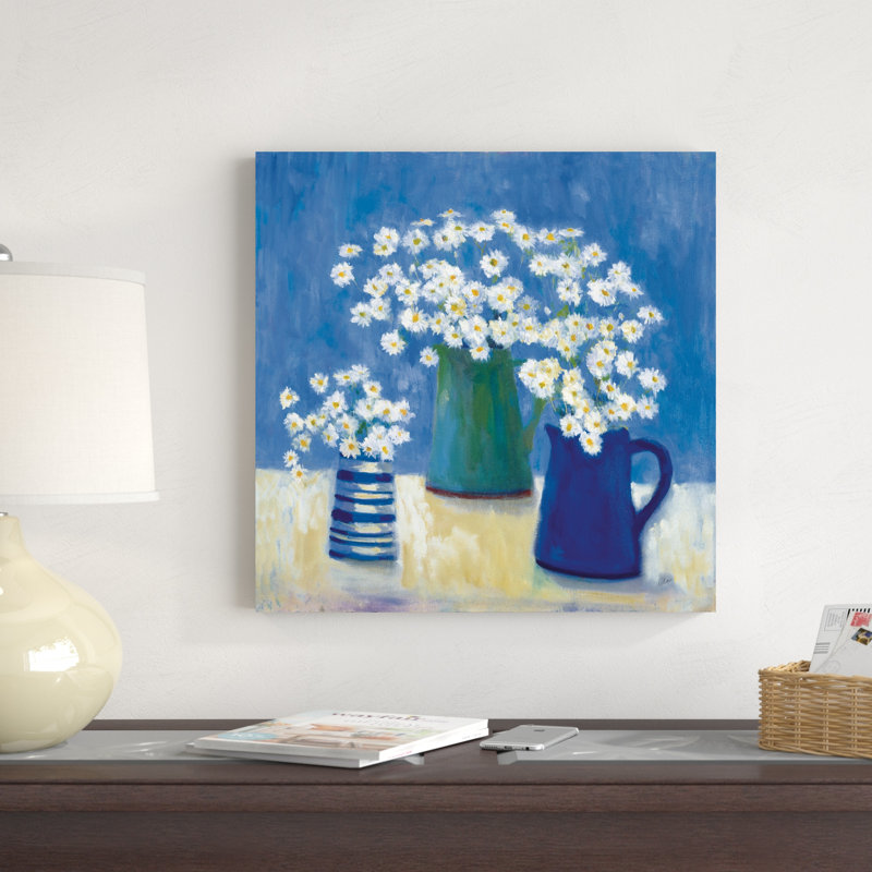 Marguerites d'été, H 20 po x l 20 po x P 1,25 po