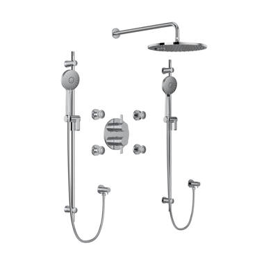 Riobel Paradox Wall Mount Tub Filler Trim | Wayfair