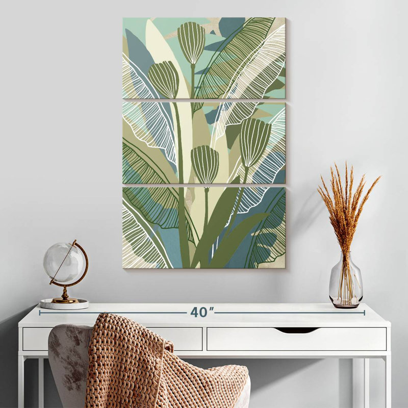 Harnek Tropical Botanical III, H 32 po x l 20 po