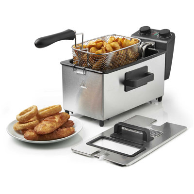 VonShef Deep Fat Fryer 3L Capacity 2000W 