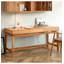 Bureau contemporain: bois massif et rangement efficace-109912167