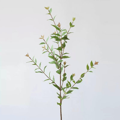 Wild Green Leaf Branch â€“ 32"