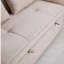Futon-lit en lin 55,5 "avec coussin décoratif-740789175