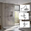 Système de douche thermostatique avec bec de baignoire par Strom Living P0903C-17490886