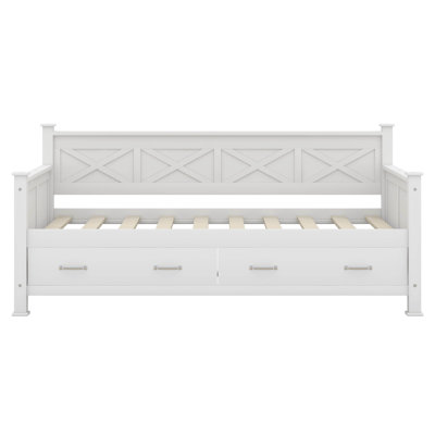 Eford Twin Size Daybed with 2 Large Drawers