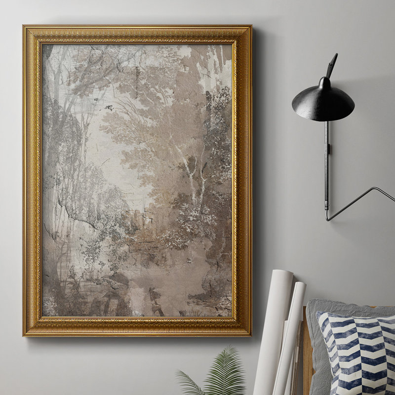 Toile encadrée de qualité supérieure Fresco Collage III - prête à être accrochée, H 20 po x l 16 po x P 2,5 po