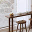 Grandes tables et chaises de bar en bois massif-1701329710