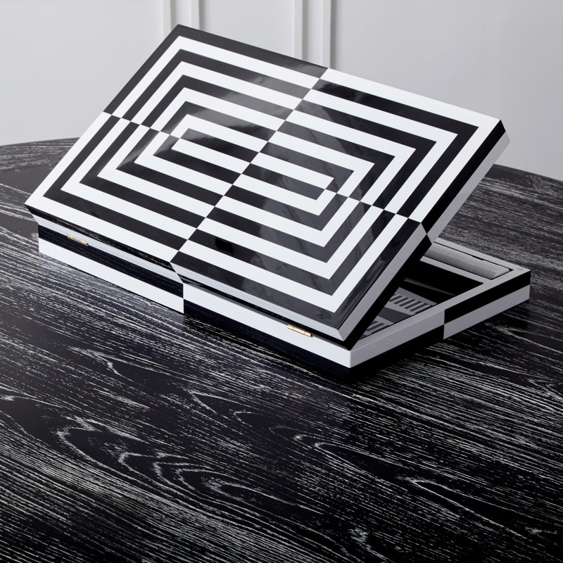 Op Art Jonathan Adler Backgammon