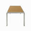 Table basse d'extérieur en aluminium