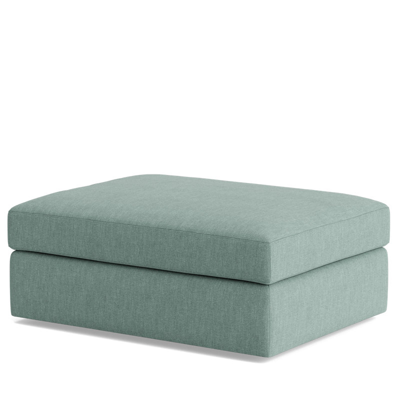 The OG Ottoman, Performance Weave - Spa
