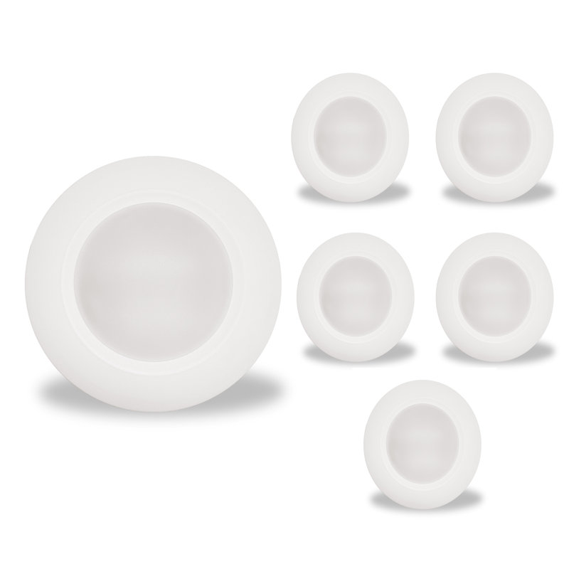 Disque à DEL 14 watts de 14 po, 5 CCT, sélectionnable - 27\/30\/35\/40 \/ 50K, 1100 lumens