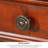 Retro Brown Rectangular Solid Wood Writing Desk-872800048