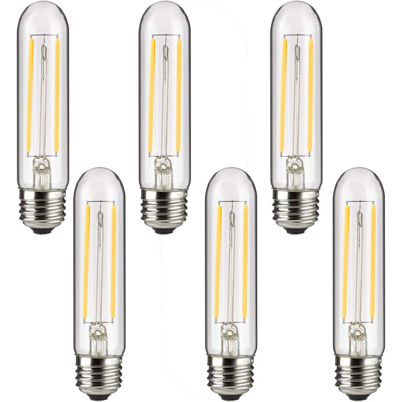 2 Watt (25 Watt Equivalent) T10 LED Dimmable Light Bulb 2200K E26/Medium (Standard) Base