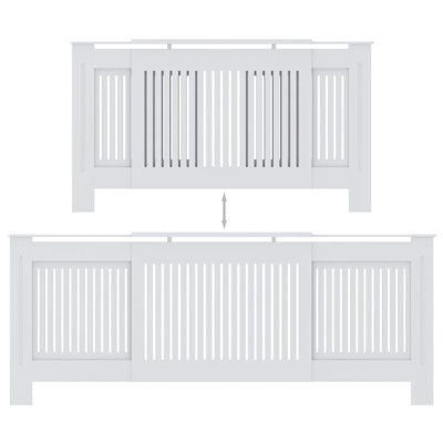 Armoire avec couvercle de radiateur vidaXL