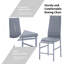 Nurques 114.3cm H Upholstered Metal Parsons Chair-420008681-420008605
