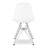 Modholic Eiffel Chair With Steel Legs, White (Set Of 4)-94759468-115150987