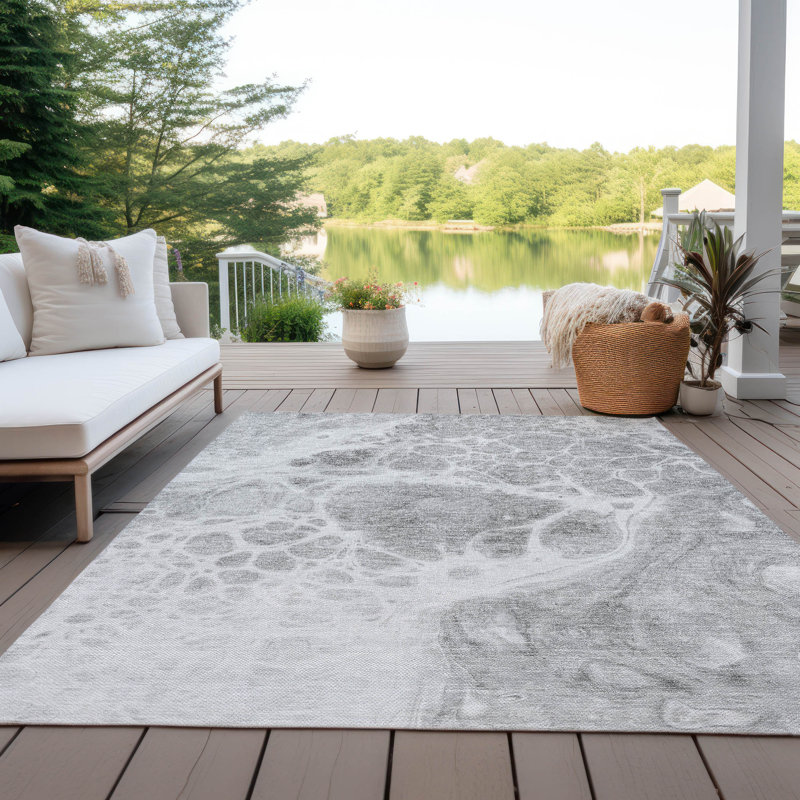Tapis intérieur / extérieur Ayush, Rectangle 9 pi x 12 pi