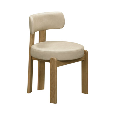 Vegan Leather Dining Chair