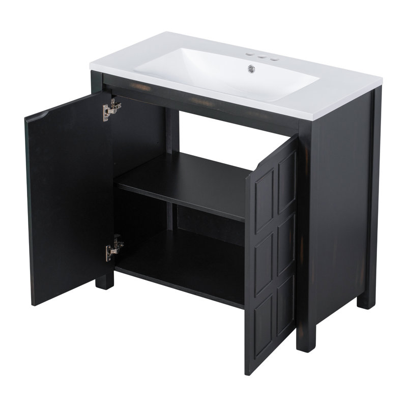 36 base de meuble-lavabo simple seulement