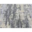 Tapis oriental noué à la main gris anthracite en laine et soie à motif abstrait 8 pi 2 po x 10 pi 2 po 3AE35574B6874C2A873A3C9A803D90BA