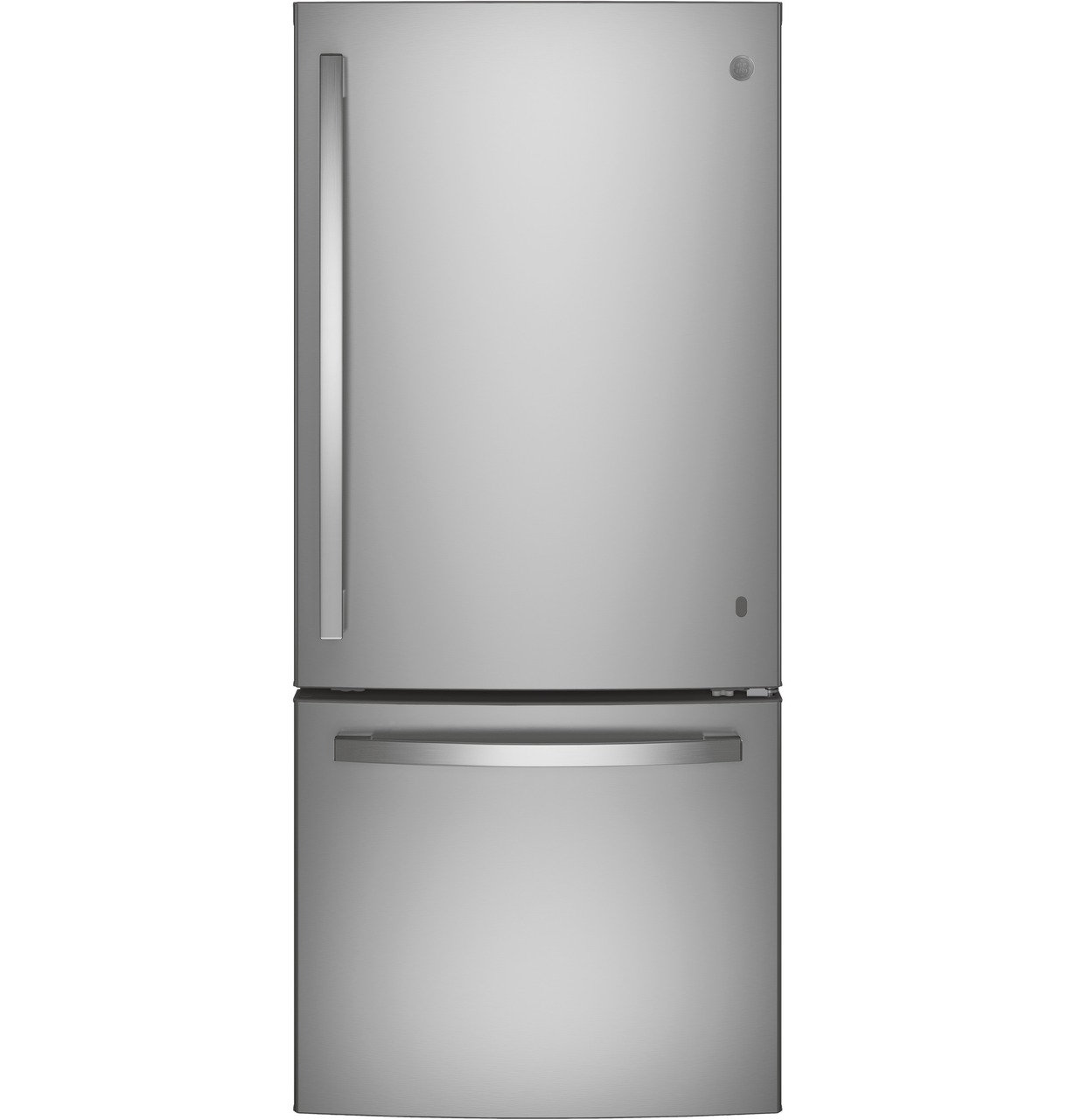 GE ENERGY STAR 20.9 Cu. Ft. Bottom-Freezer Refrigerator — FIN-0016872 | Fridge.com