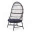 Chaise longue d'extérieur en osier Papasan