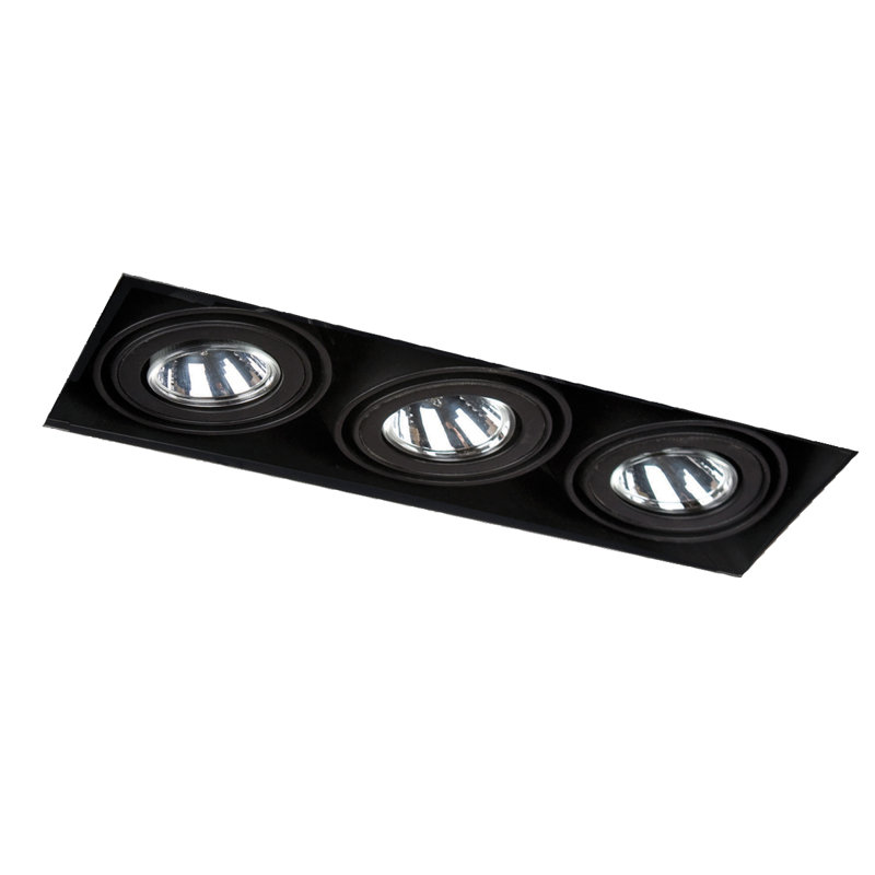 Remodel Recessed Lighting Housing, Black