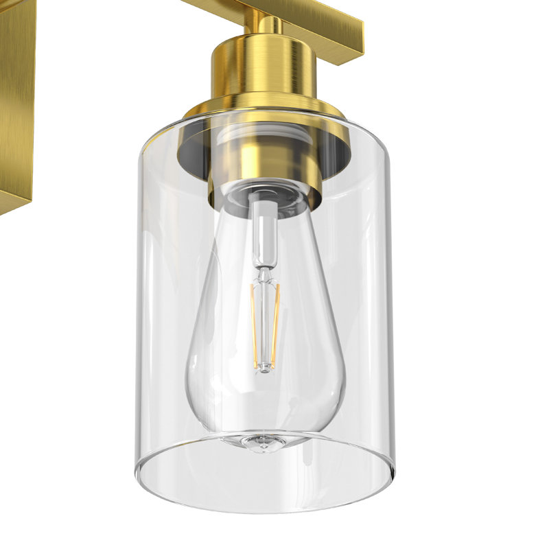 Éclairage pour salle de bain 2 lumières Venango, Or brossé