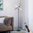 Jasai 168cm Black Novelty LED Dimmable Floor Lamp with Remote