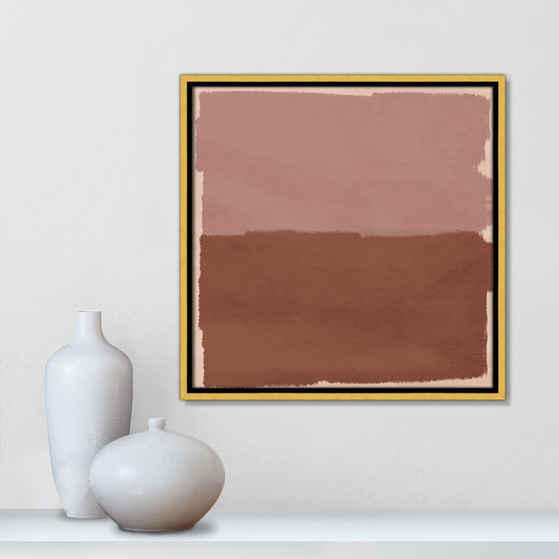 Hollow Delight Square Version Print by Marcus Prime, 17.5" H x 17.5" W, Gold