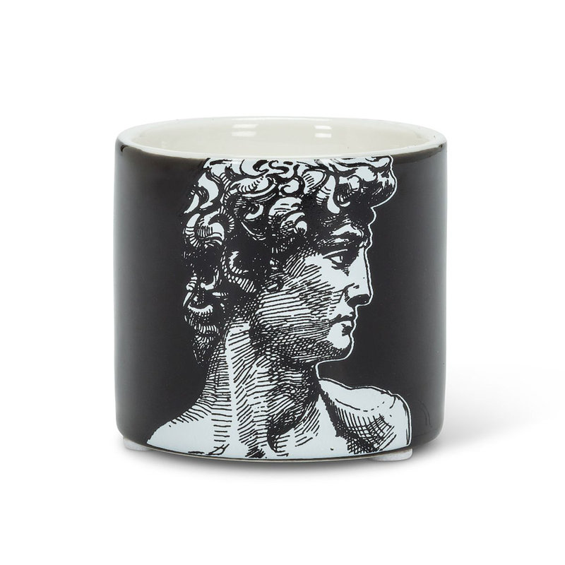Pot à fleurs en céramique Aashka, H 2,5 po x l 2,5 po x P 2,5 po