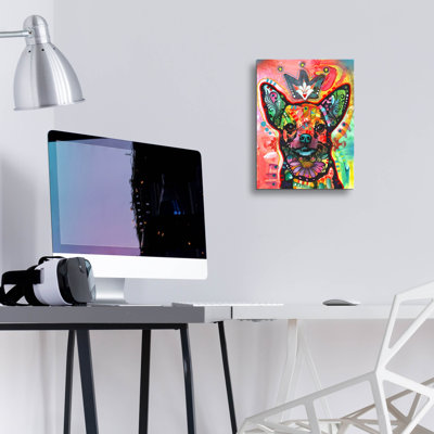 Hokku Designs 'Royal-Chi' by Dean Russo Studios, Acrylic Glass Wall Art, ACR-40086