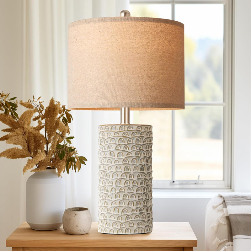 Ensemble de 2 lampes de table Modern Modern, Gris