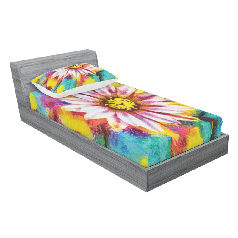 Microfiber Sheet Set, Twin XL Sheet Set with Fitted Sheet