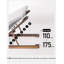 Porte-bloc-notes en bois manufacturé Mekael-2048217322