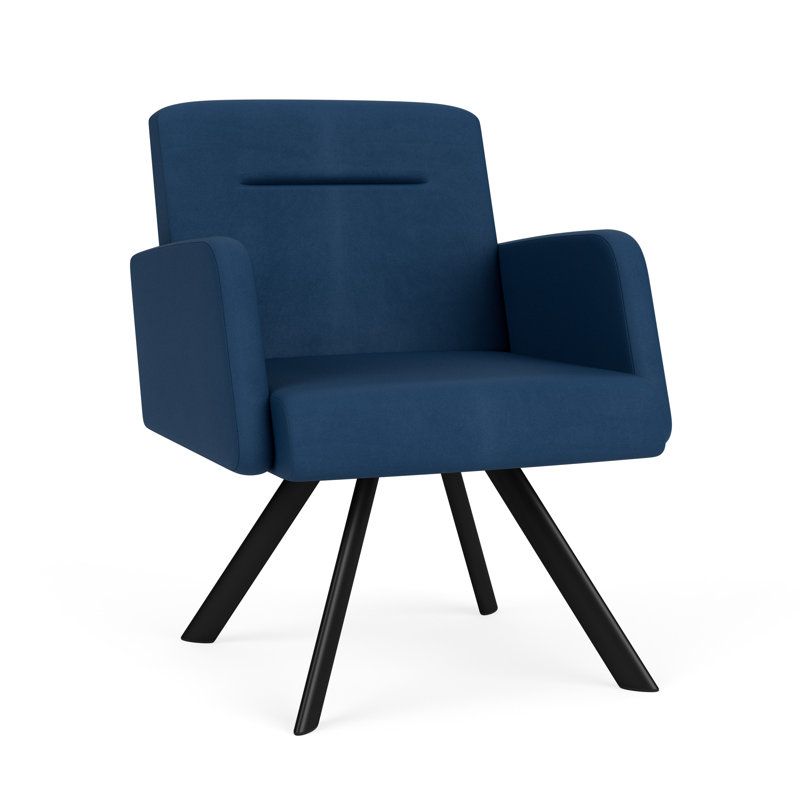 Fauteuil de réception Willow, Noir, Patriot Plus Blue Ridge
