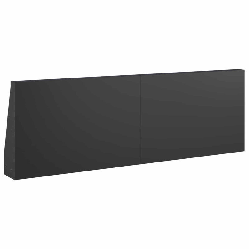 50 cm H x 80 cm W with 2 Panel(s) Included, 50cm H x 60cm W, Black