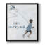 «Boy Flying Kite», toile encadrée de qualité supérieure - prête à être accrochée-1108578938-1108578939