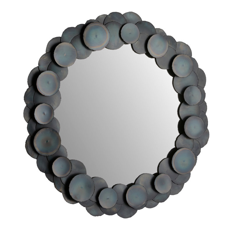 Kensey Round Iron Mirror