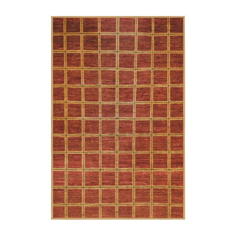 Abstract Indoor Rug, Rectangle 5' x 8'