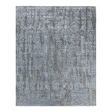 Overdyed One-of-a-Kind 8' 1" X 10' 1" Hand Knotted Area Rug