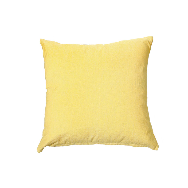 Coussin Chambray avec fermeture à glissière, Vert foncé