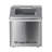 Frigidaire Countertop Stainless Steel Ice Maker with Transparent Window, Clear Ice Cube Maker, 40 lbs.-42662439