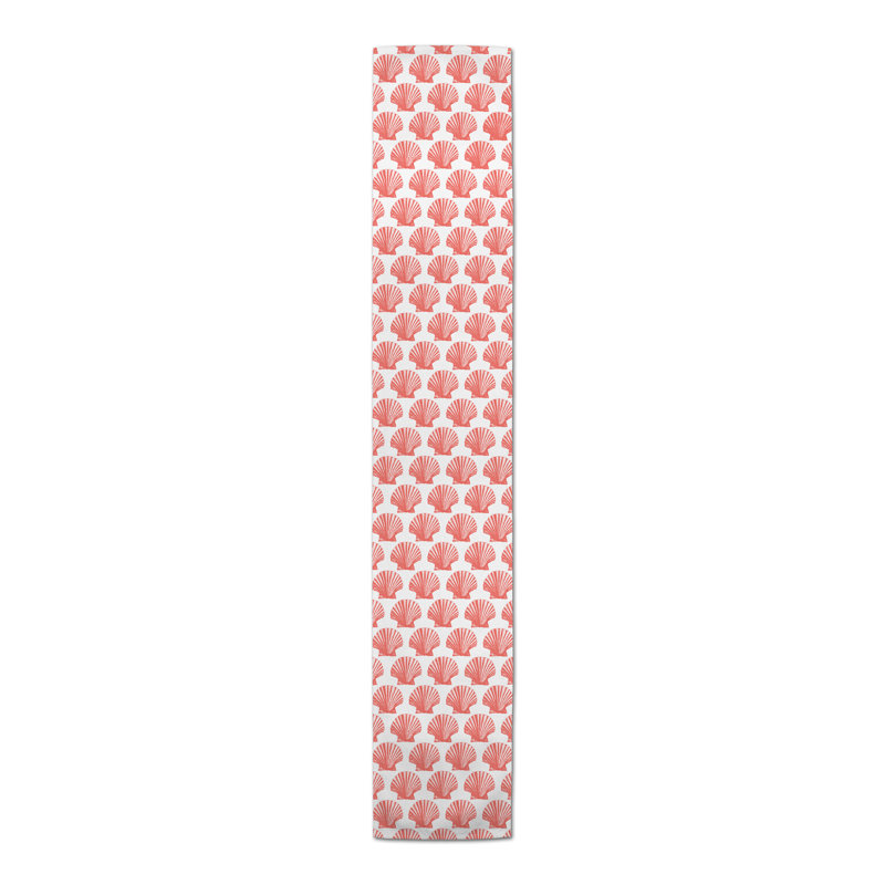 Anmarie Rectangle Polyester Table Runner, 72" x 16", Pink